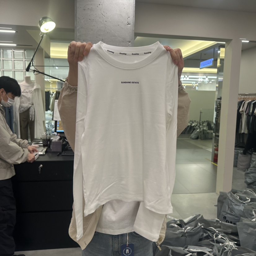 URBANSTORY/REMAKING韓國東大門代購女士新品人氣長袖T恤Remaking/URBANSTORY長袖T恤圖色4