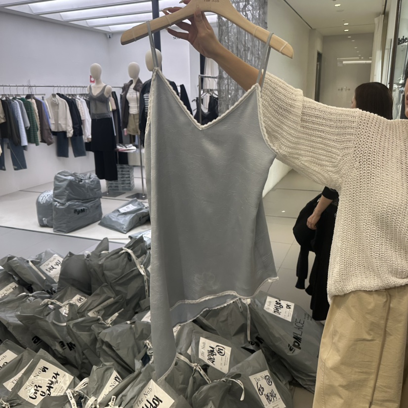 NOB韓國直郵實拍女士新品推薦26春夏職業人氣休閑時尚連衣裙NOB連衣裙圖色1