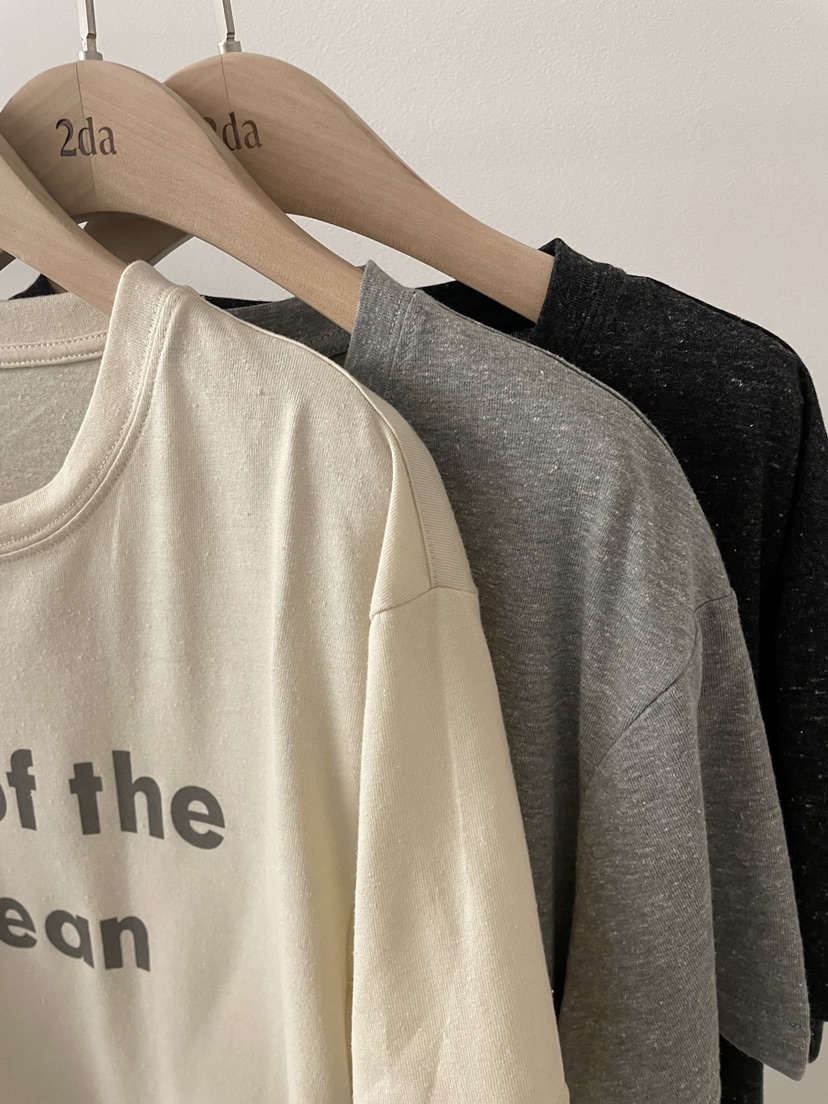 2DA/DARIMI-P韓國直郵實拍女士新品26春夏推薦休閑職業T恤2DA/DARIMI-PT恤