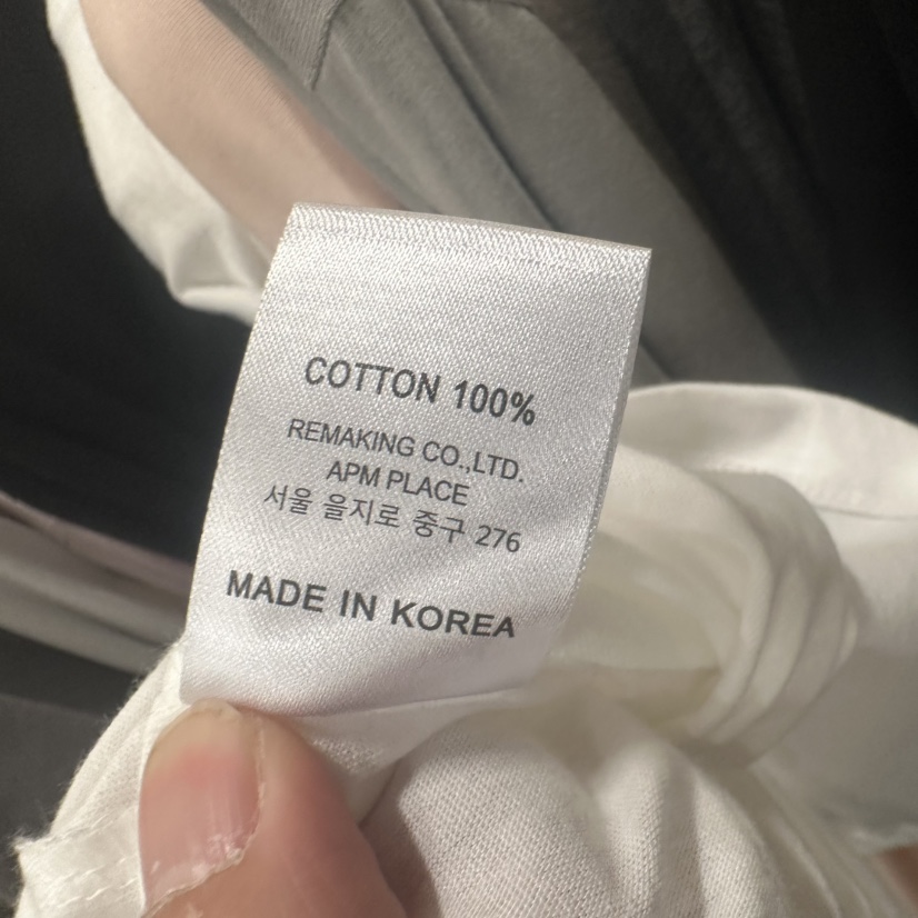 URBANSTORY/REMAKING韓國直郵實拍女士新品職業26春夏長袖T恤Remaking/URBANSTORY長袖T恤