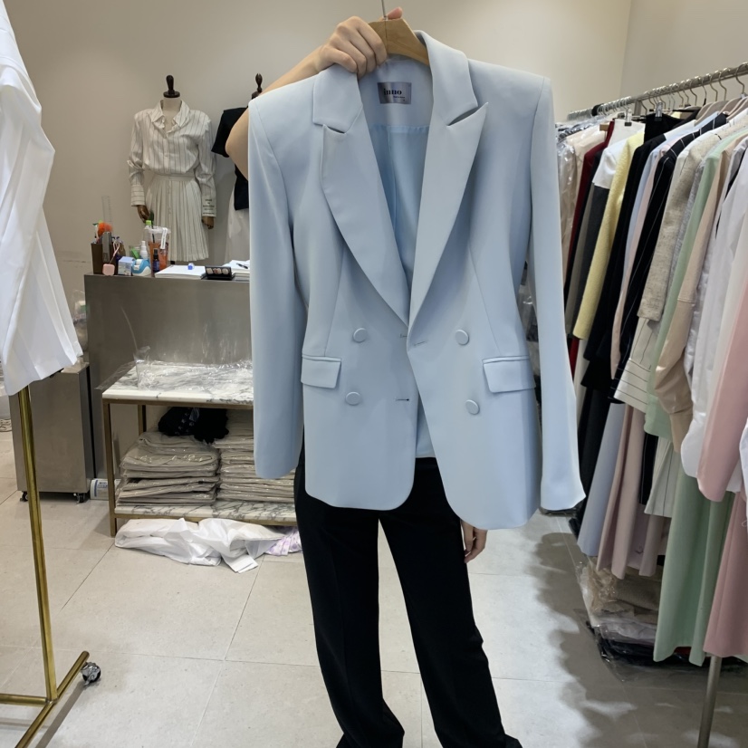 INNO韓國東大門代購女裝新款26春夏休閑人氣職業時尚夾克INNO夾克圖色2