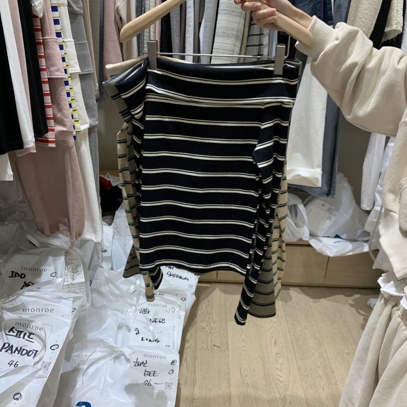 MEMOIRE韓國直郵女裝新款熱賣推薦人氣26春夏職業長袖T恤MEMOIRE長袖T恤