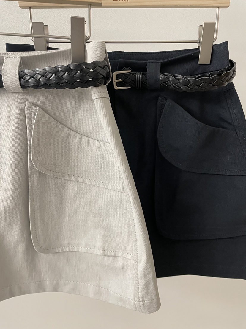 2DA/DARIMI-P韓國直郵實拍女裝新款熱賣職業裙褲含腰帶2DA/DARIMI-P裙褲