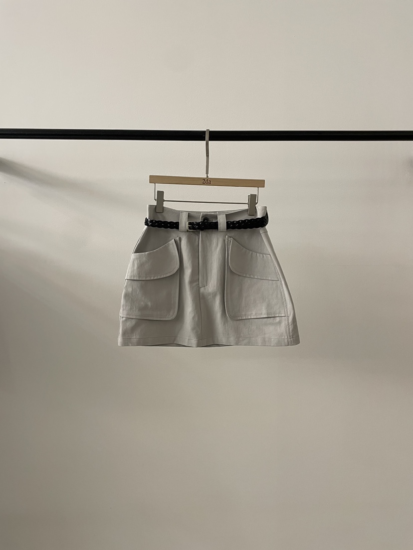 2DA/DARIMI-P韓國直郵實拍女裝新款熱賣職業裙褲含腰帶2DA/DARIMI-P裙褲圖色1