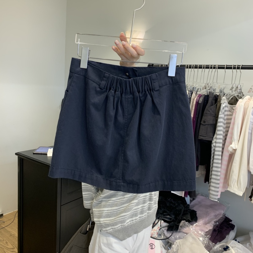 RIVEROOM韓國東大門代購女士新品推薦26春夏時尚休閑短裙RIVEROOM短裙