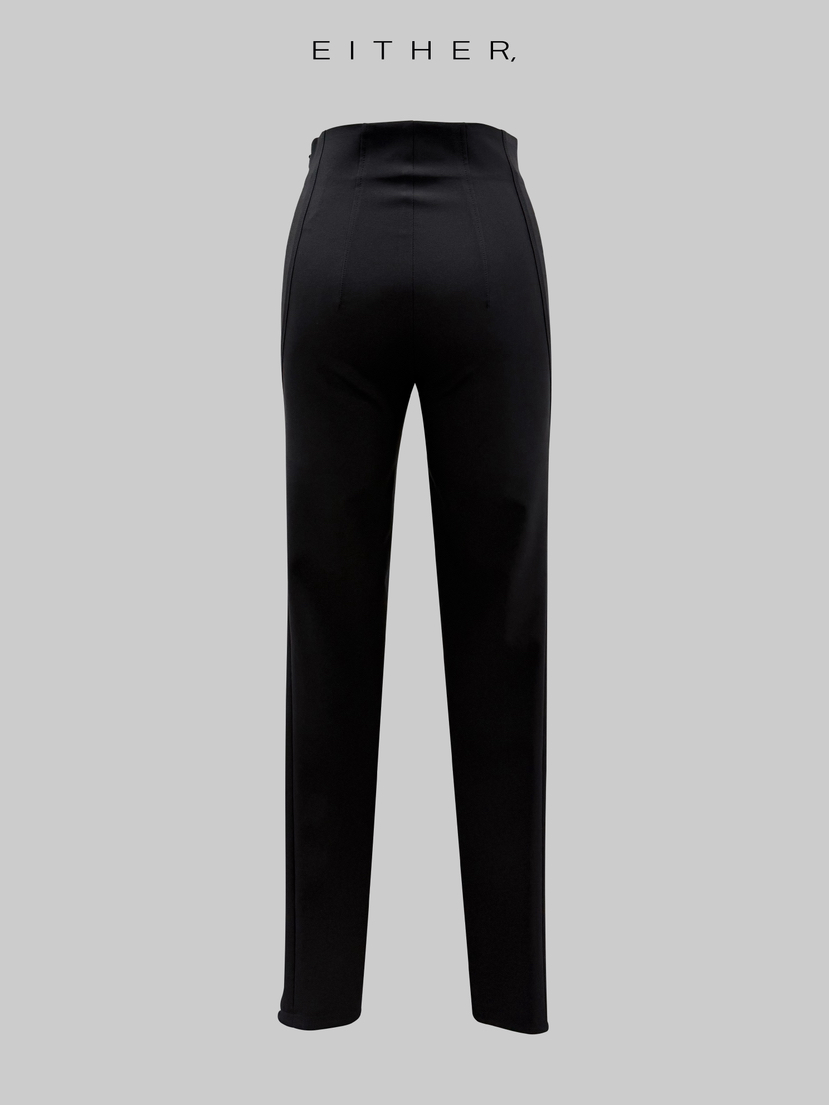 EITHER韓國東大門代購女裝新品26春夏熱賣休閑休閑褲修身EITHER休閑褲