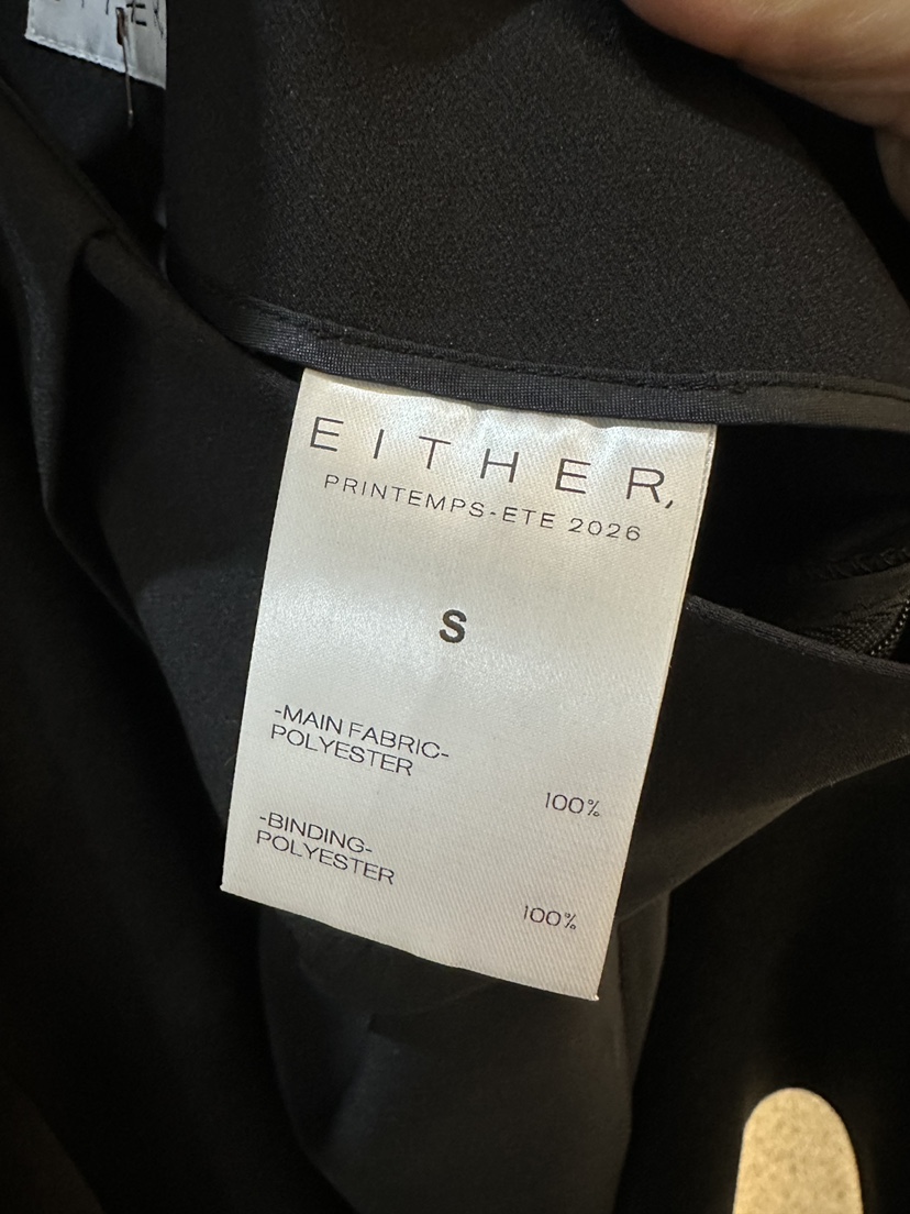 EITHER韓國東大門代購女裝新品26春夏熱賣休閑休閑褲修身EITHER休閑褲