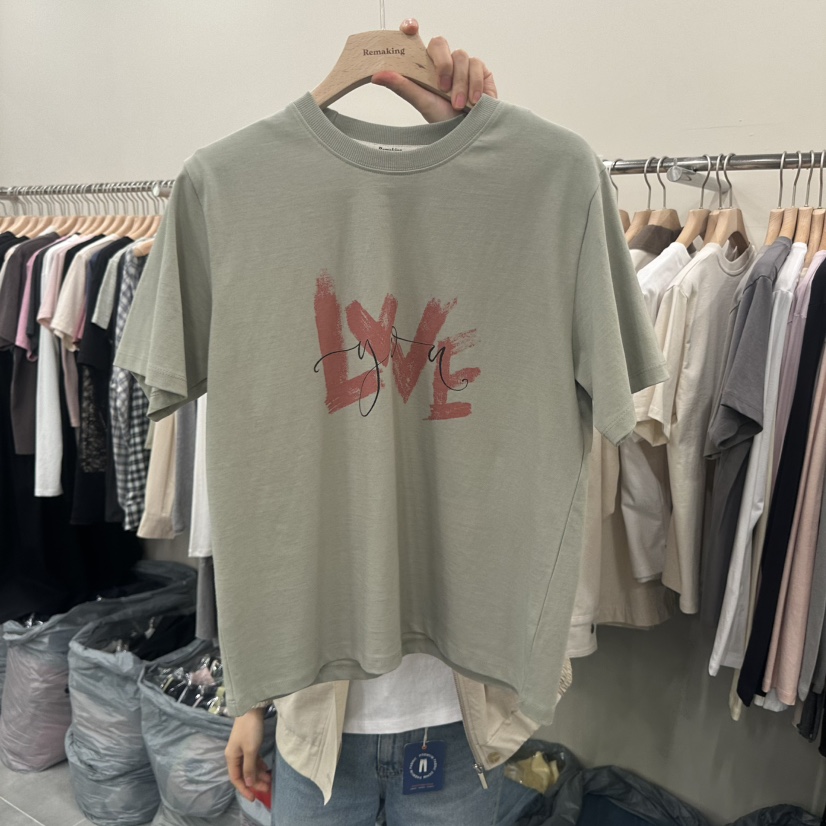 URBANSTORY/REMAKING韓國東大門直郵女裝新品職業熱賣T恤Remaking/URBANSTORYT恤圖色3