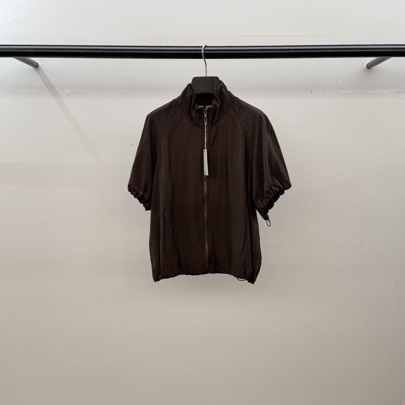 ID韓國代購女士新品推薦人氣熱賣時尚職業休閑26春夏夾克拉鏈ID夾克圖色2棕色