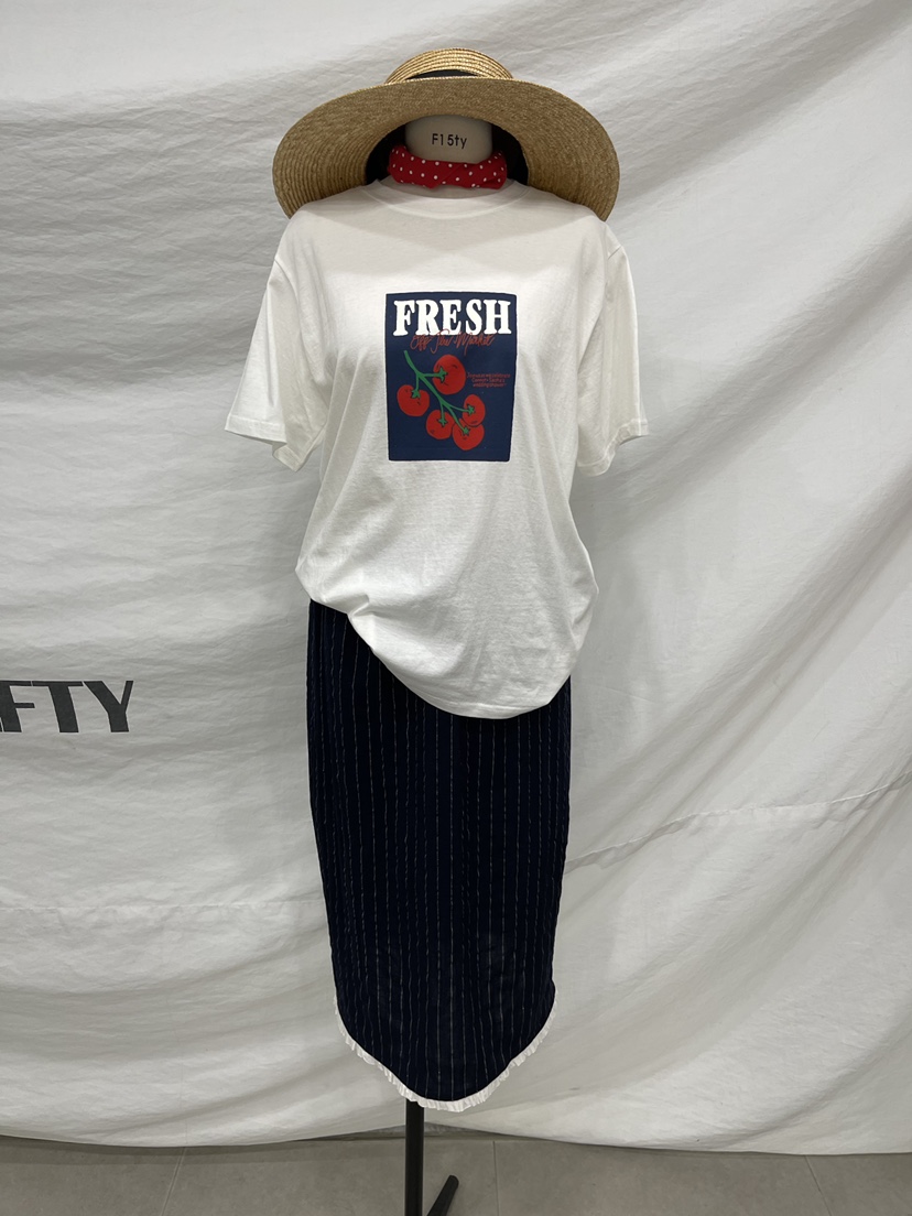 FIFTY韓國東大門代購女裝新款熱賣時尚人氣26春夏職業T恤FIFTYT恤