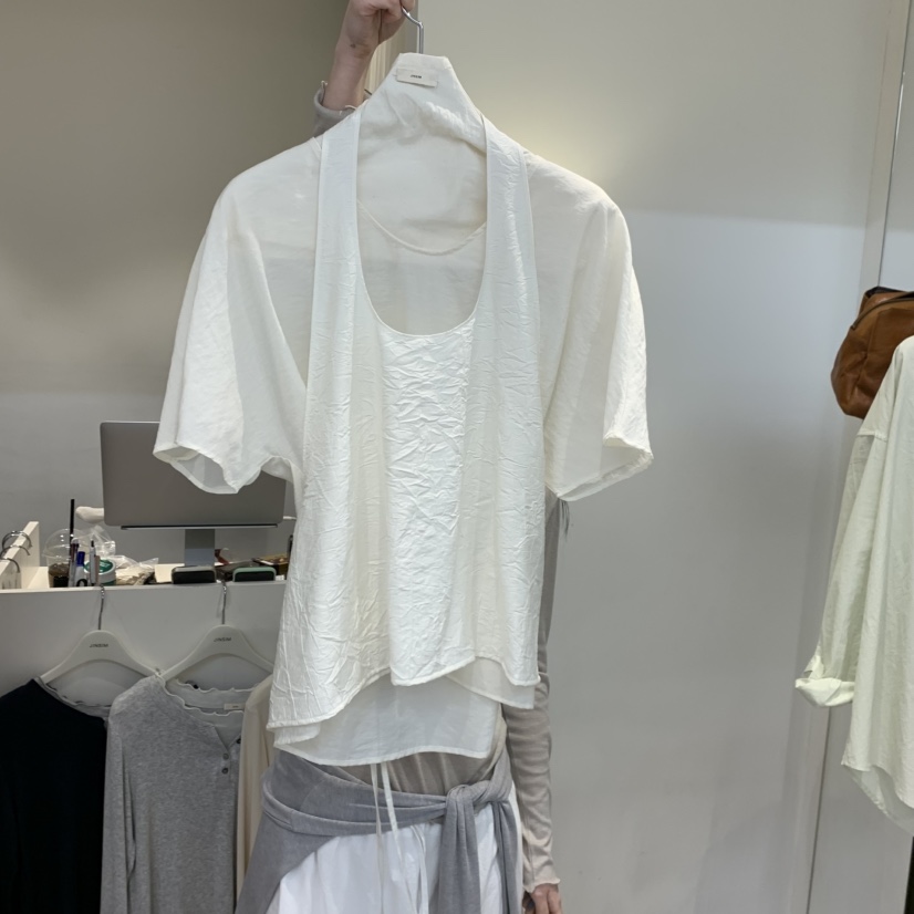 JINSIM韓國直郵實拍女士新品26春夏人氣休閑職業推薦套裝JINSIM套裝圖色1