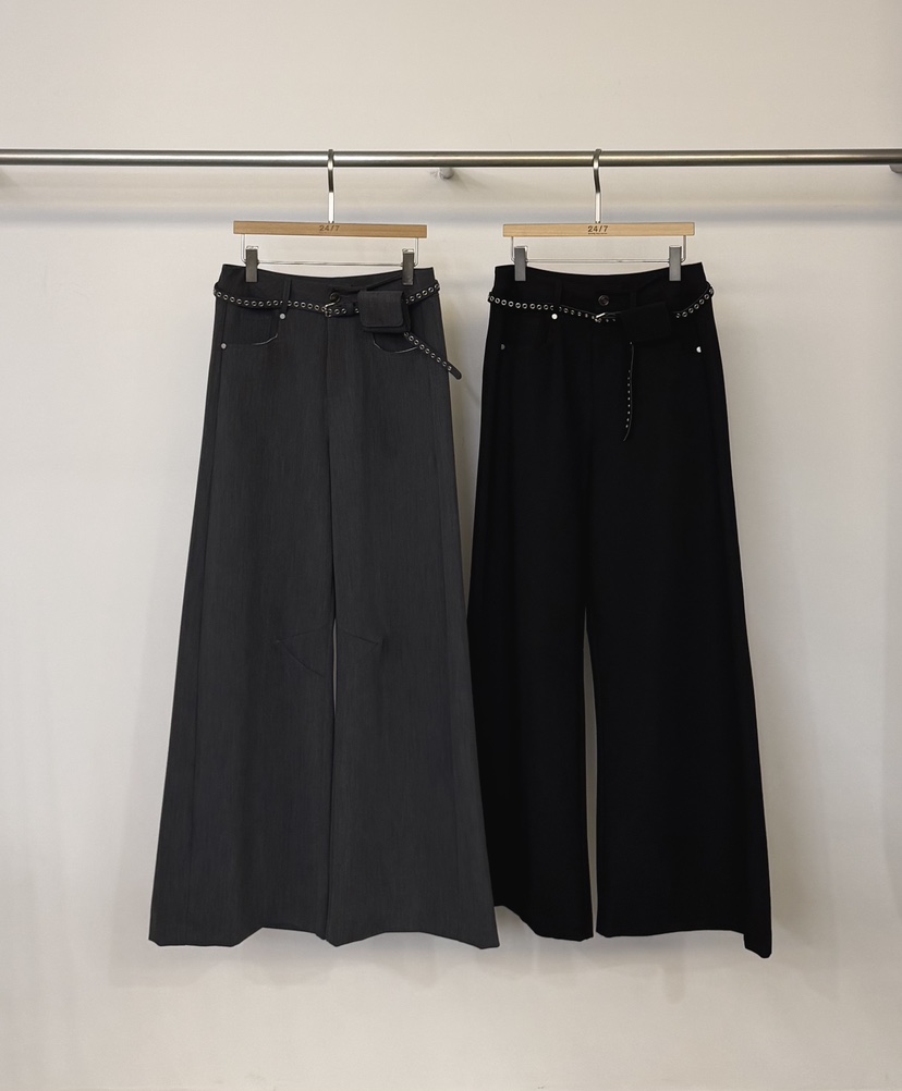 TWENTY FOUR SEVEN24-7韓國直郵實拍女士新款熱賣休閑褲含腰帶TEWNTY FOUR SEVEN24-7休閑褲