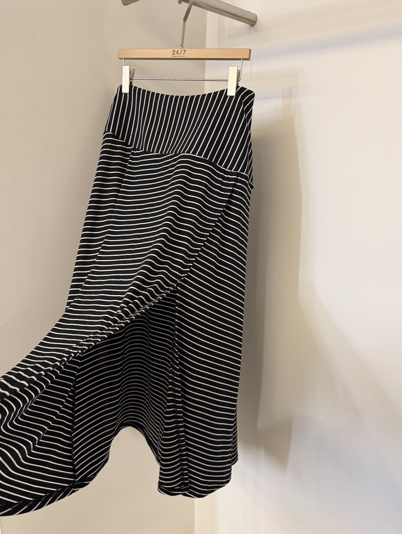 TWENTY FOUR SEVEN24-7韓國代購女士新款職業長裙條紋TEWNTY FOUR SEVEN24-7長裙