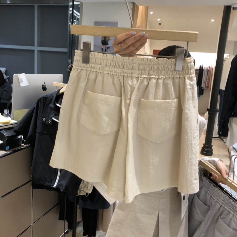 W AND J韓國東大門直郵女士新款休閑熱賣職業26春夏短褲W AND J短褲