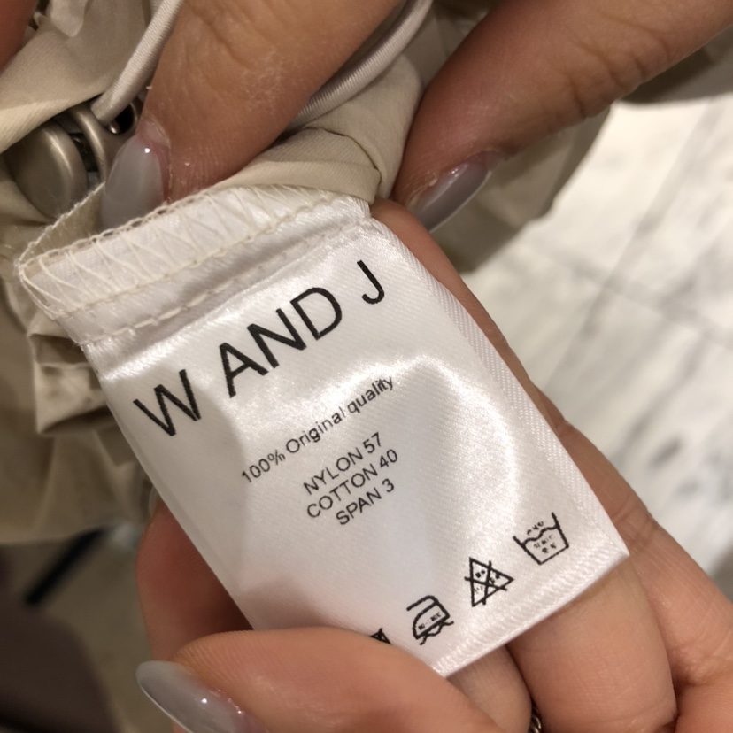 W AND J韓國東大門直郵女士新款休閑熱賣職業26春夏短褲W AND J短褲