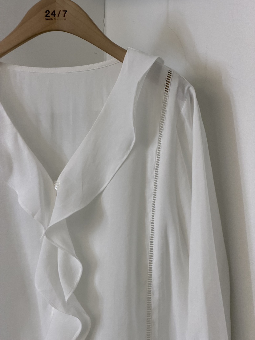 TWENTY FOUR SEVEN24-7韓國直郵實拍女士新款推薦襯衫蕾絲衫TEWNTY FOUR SEVEN24-7襯衫/蕾絲衫