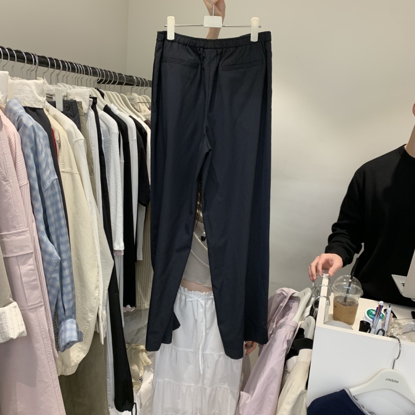 JINSIM韓國直郵女士新品推薦時尚休閑職業26春夏人氣休閑褲JINSIM休閑褲