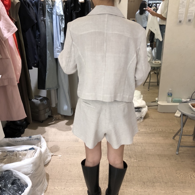 W AND J韓國直郵實拍女裝新品人氣時尚休閑熱賣套裝套裝W AND J套裝