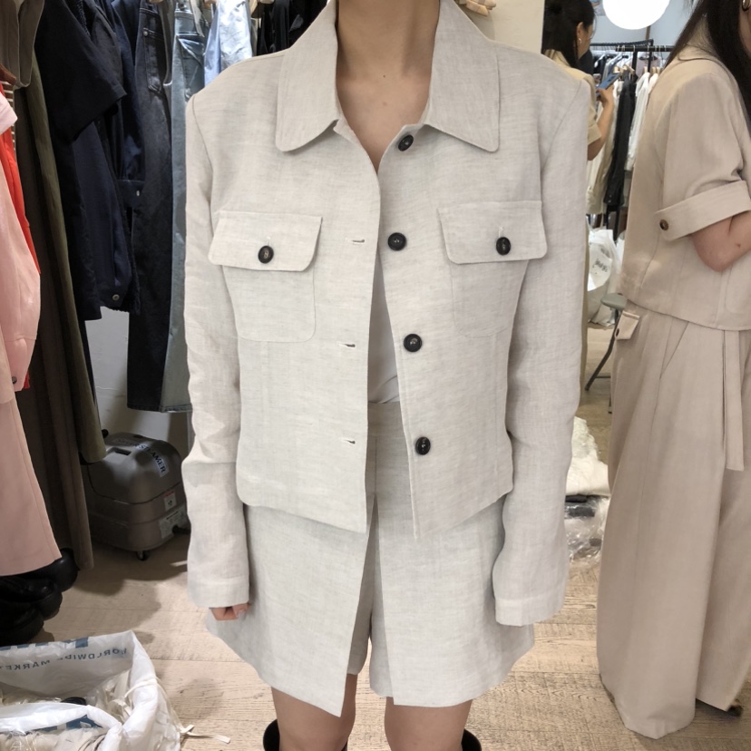 W AND J韓國直郵實拍女裝新品人氣時尚休閑熱賣套裝套裝W AND J套裝圖色2