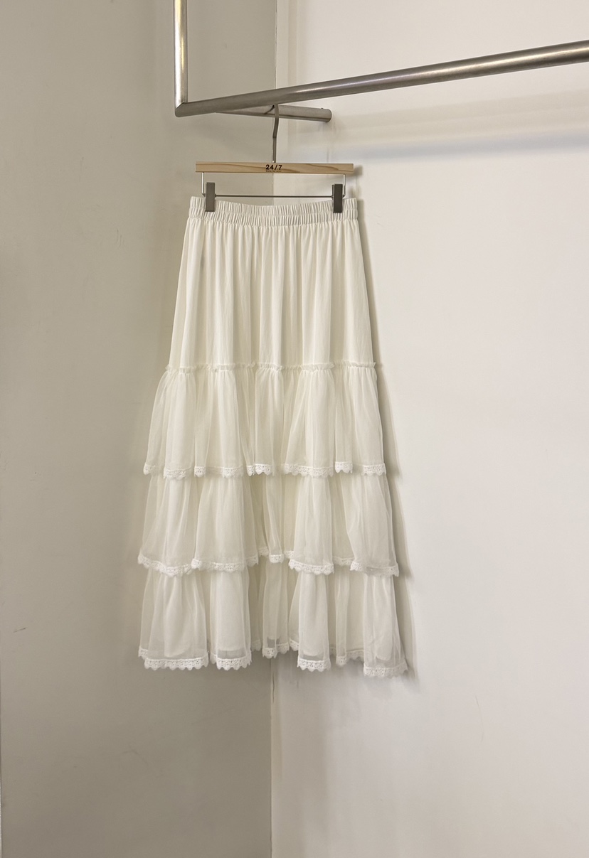 TWENTY FOUR SEVEN24-7韓國東大門代購女士新款推薦長裙雪紡TEWNTY FOUR SEVEN24-7長裙圖色1