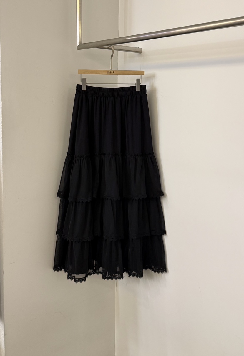 TWENTY FOUR SEVEN24-7韓國東大門代購女士新款推薦長裙雪紡TEWNTY FOUR SEVEN24-7長裙圖色2