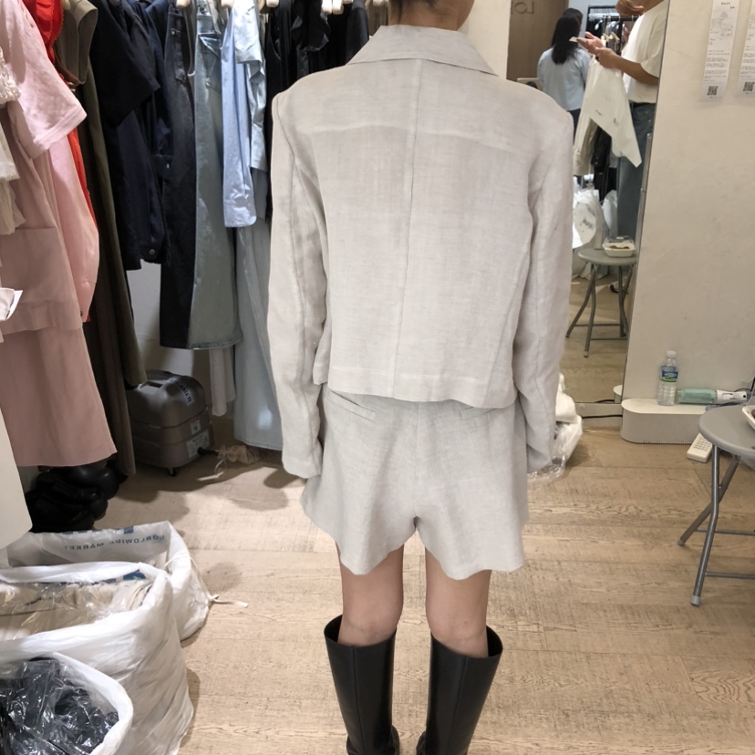 W AND J韓國代購女士新款推薦時尚人氣熱賣26春夏職業夾克W AND J夾克