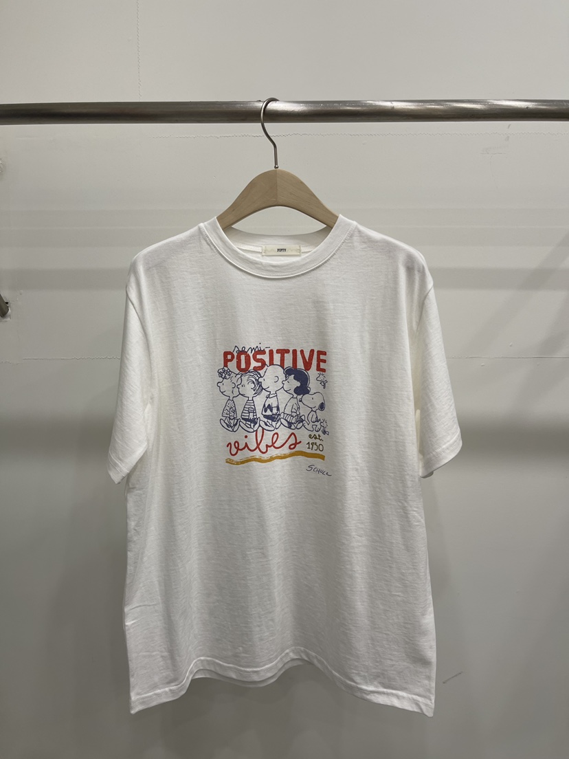 FIFTY韓國東大門直郵女裝新款時尚推薦職業休閑T恤史努比FIFTYT恤圖色1