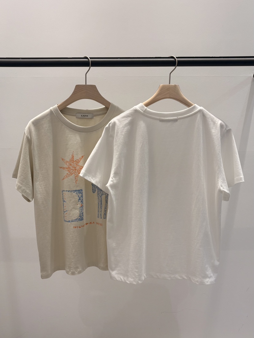 LAIVE韓國東大門直郵女士新品職業休閑時尚人氣推薦26春夏T恤LAIVET恤