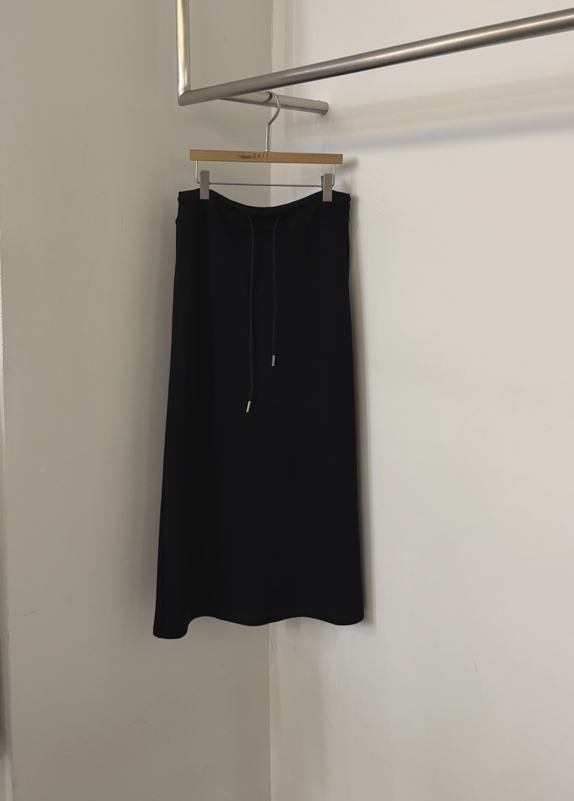 TWENTY FOUR SEVEN24-7韓國直郵女士新品時尚休閑長裙TEWNTY FOUR SEVEN24-7長裙圖色2黑色