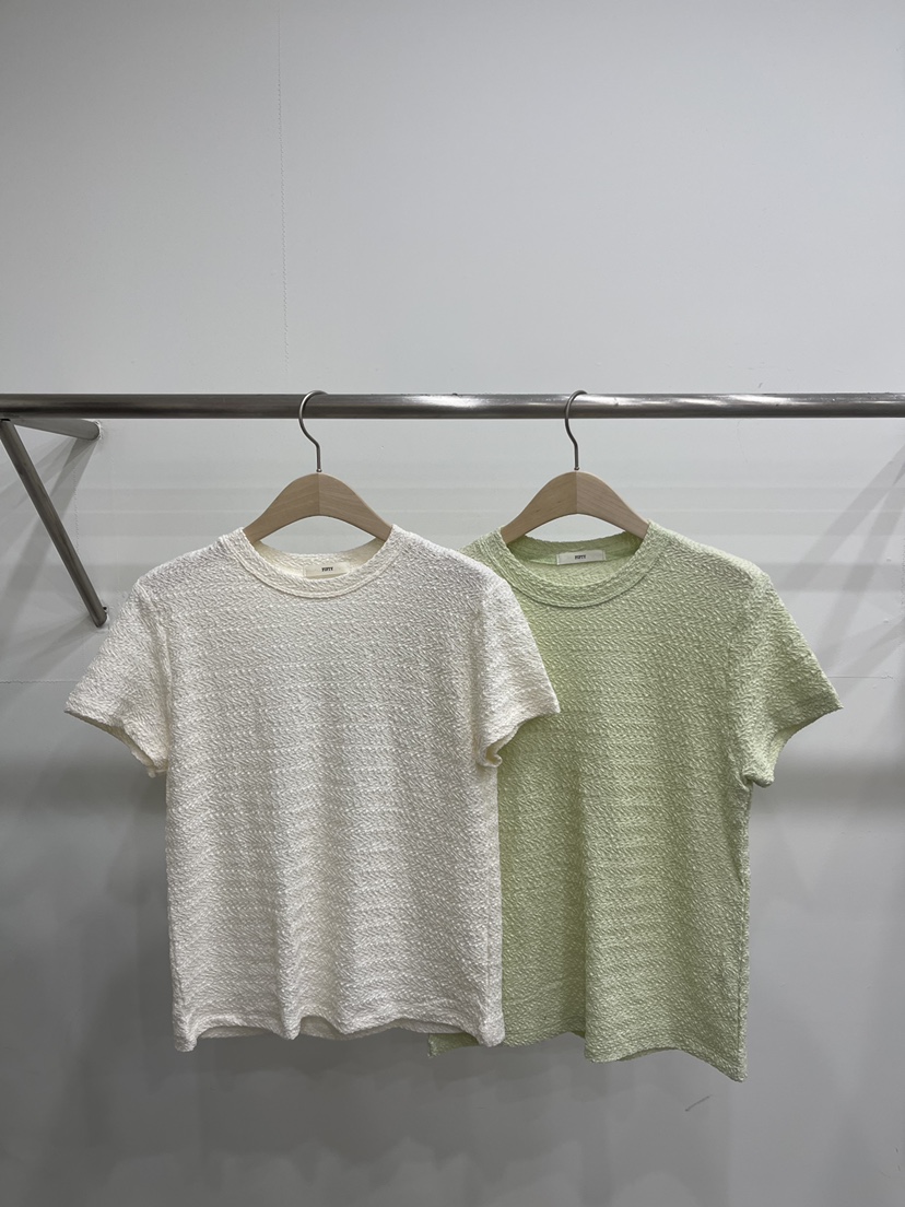 FIFTY韓國直郵實拍女裝新品推薦職業26春夏時尚熱賣人氣T恤FIFTYT恤