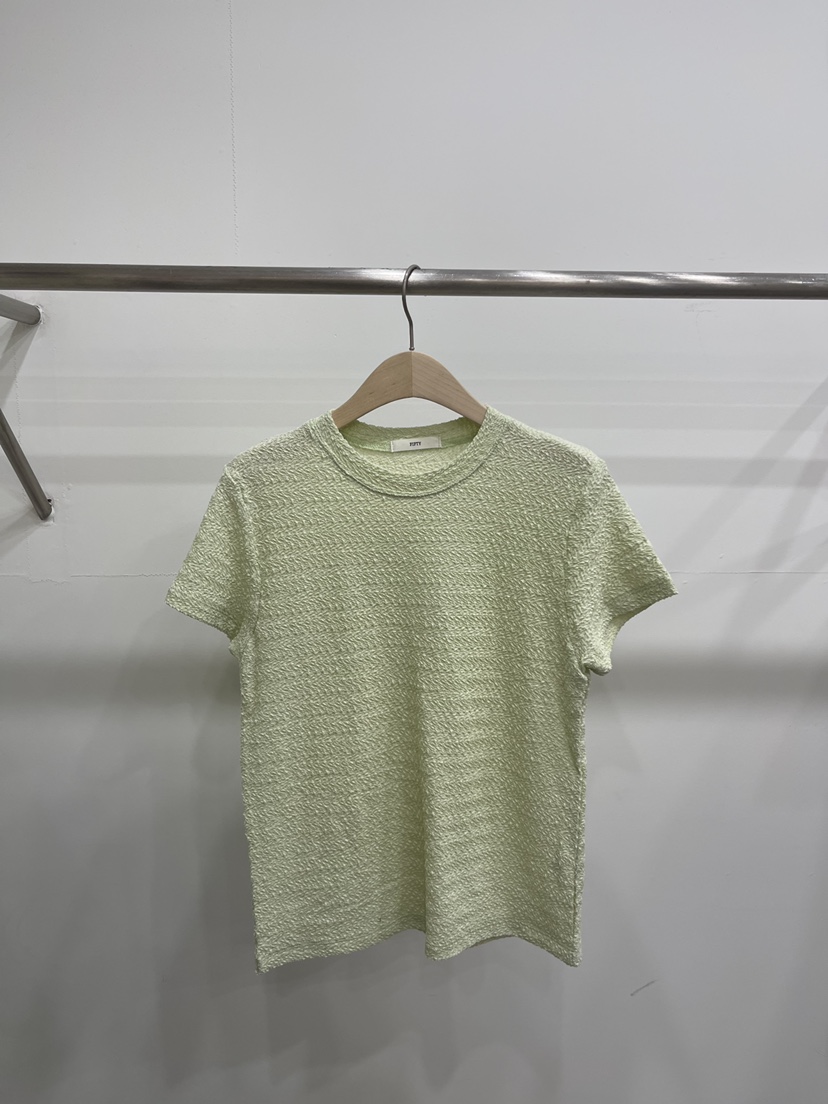 FIFTY韓國直郵實拍女裝新品推薦職業26春夏時尚熱賣人氣T恤FIFTYT恤圖色1