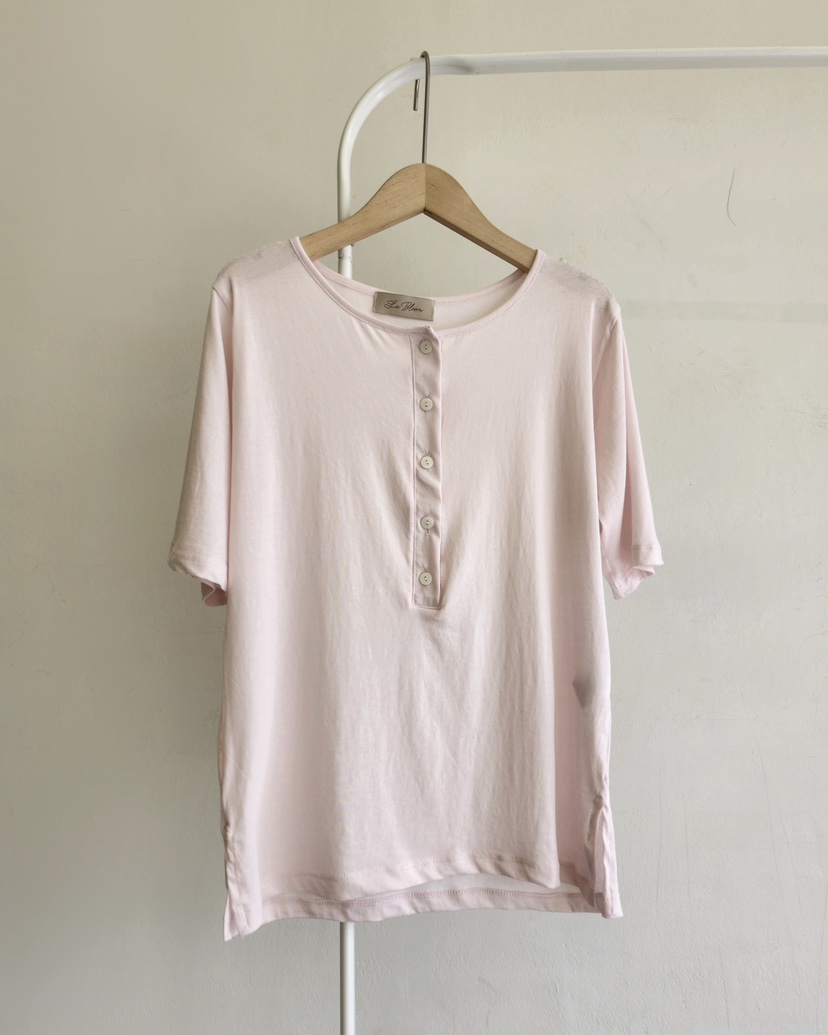 LA BLOOM韓國東大門直郵女裝新款休閑人氣時尚推薦26春夏T恤La BloomT恤圖色2