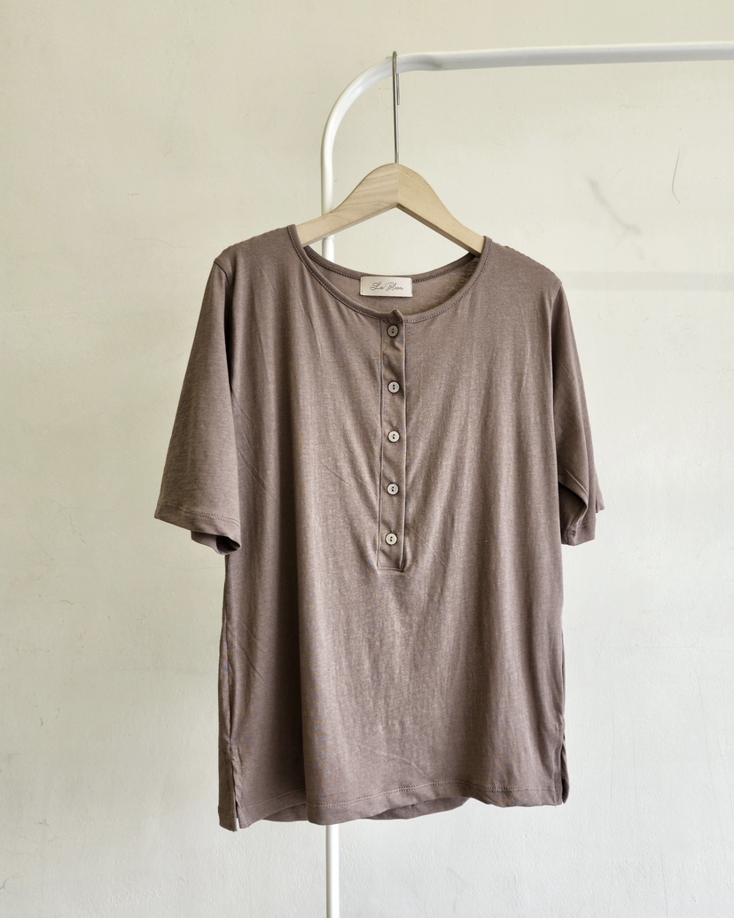 LA BLOOM韓國東大門直郵女裝新款休閑人氣時尚推薦26春夏T恤La BloomT恤圖色4