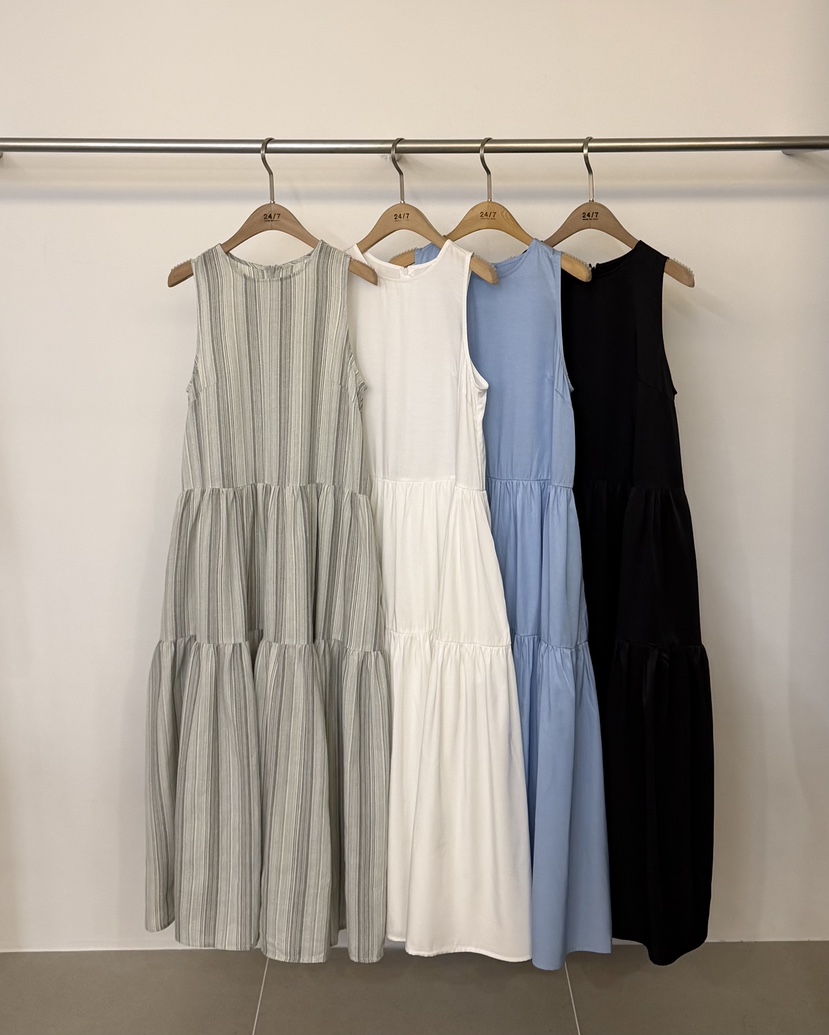 TWENTY FOUR SEVEN24-7韓國直郵女裝新款熱賣休閑連衣裙TEWNTY FOUR SEVEN24-7連衣裙