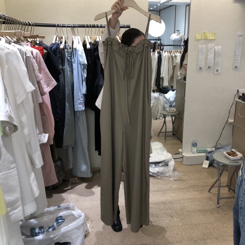 W AND J韓國東大門代購女士新品職業熱賣26春夏人氣連體褲W AND J連體褲圖色1