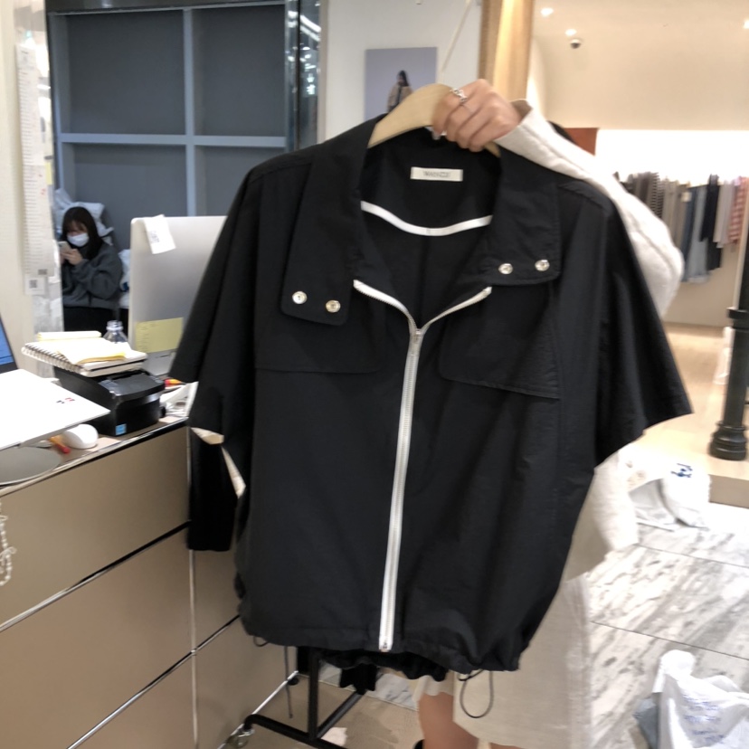 W AND J韓國直郵實拍女士新品人氣時尚職業休閑推薦夾克W AND J夾克圖色2