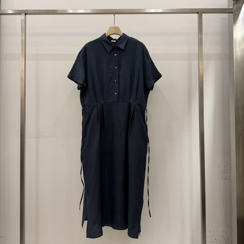 THE EYL韓國直郵實拍女士新款26春夏人氣熱賣連衣裙含腰繩THE EYL連衣裙圖色2