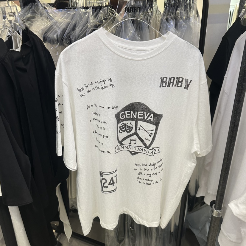 OUTFIT韓國代購女裝新品職業時尚休閑推薦26春夏熱賣人氣T恤OUTFITT恤圖色1