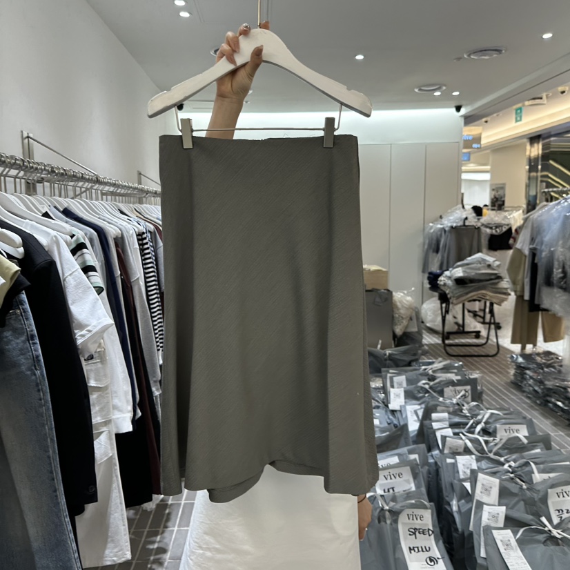 VIVE韓國東大門直郵女裝新品休閑時尚26春夏半身裙中短裙VIVE半身裙/中短裙圖色1