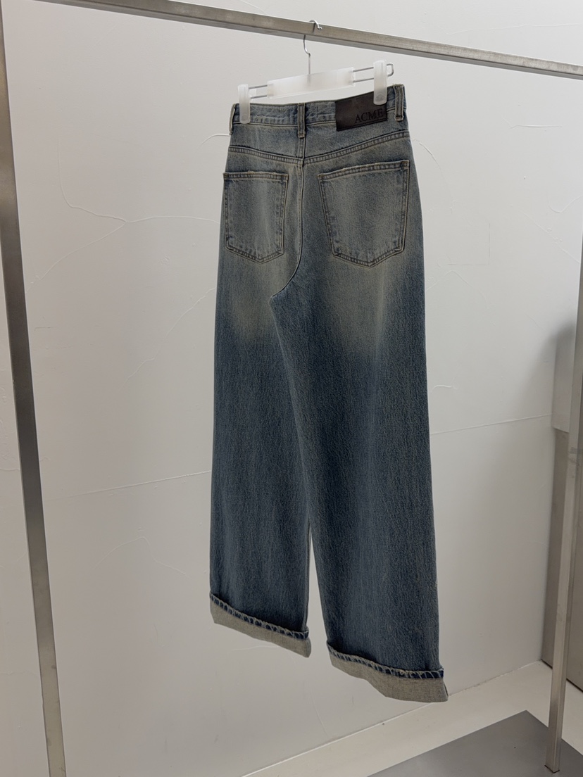 ACME韓國代購女士新款時尚職業26春夏熱賣推薦人氣牛仔褲ACME牛仔褲