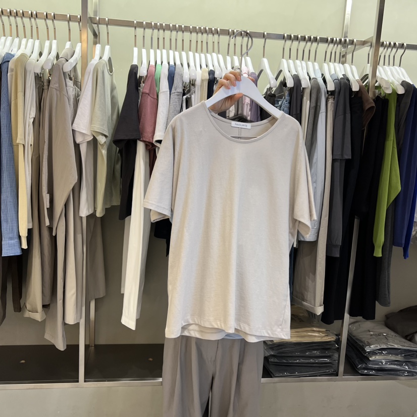 FAVE/FAVOURITE韓國代購女裝新品熱賣推薦26春夏職業T恤FAVE/FAVOURITET恤圖色3