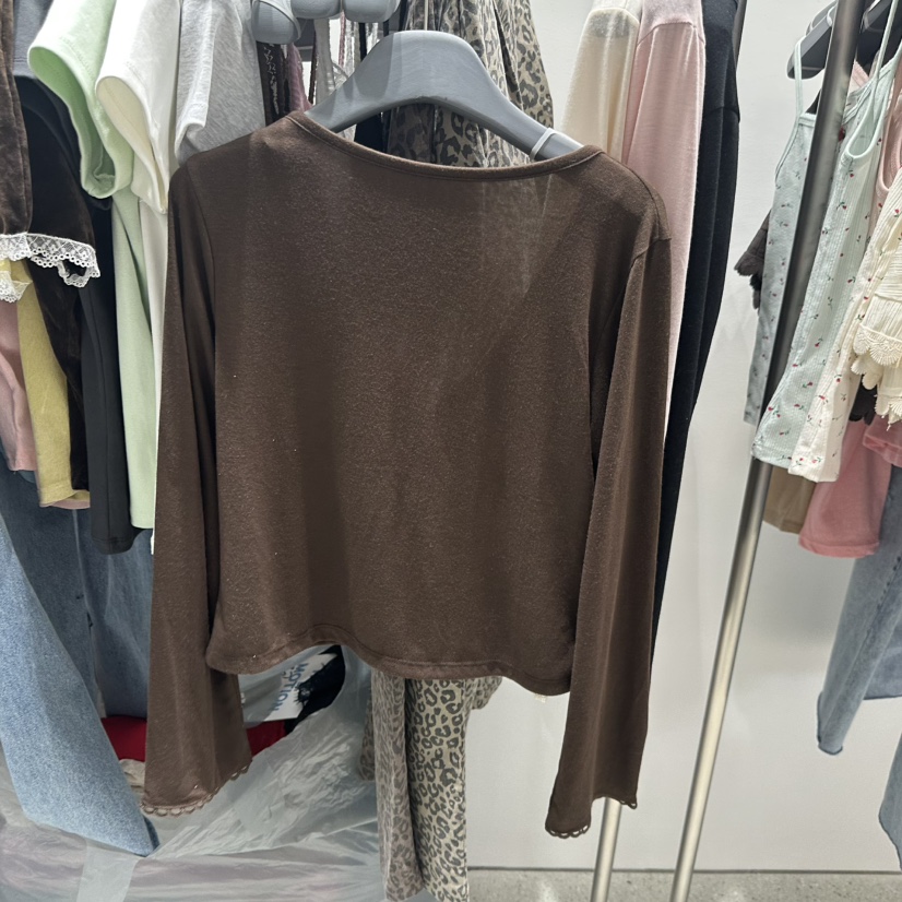 TARABY MOTION韓國東大門代購女裝新款休閑針織衫寬松開衫TARABY MOTION針織衫