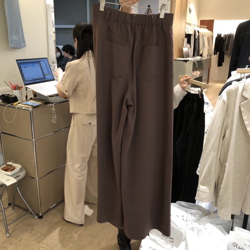 W AND J韓國代購女裝新款26春夏推薦人氣休閑熱賣休閑褲W AND J休閑褲