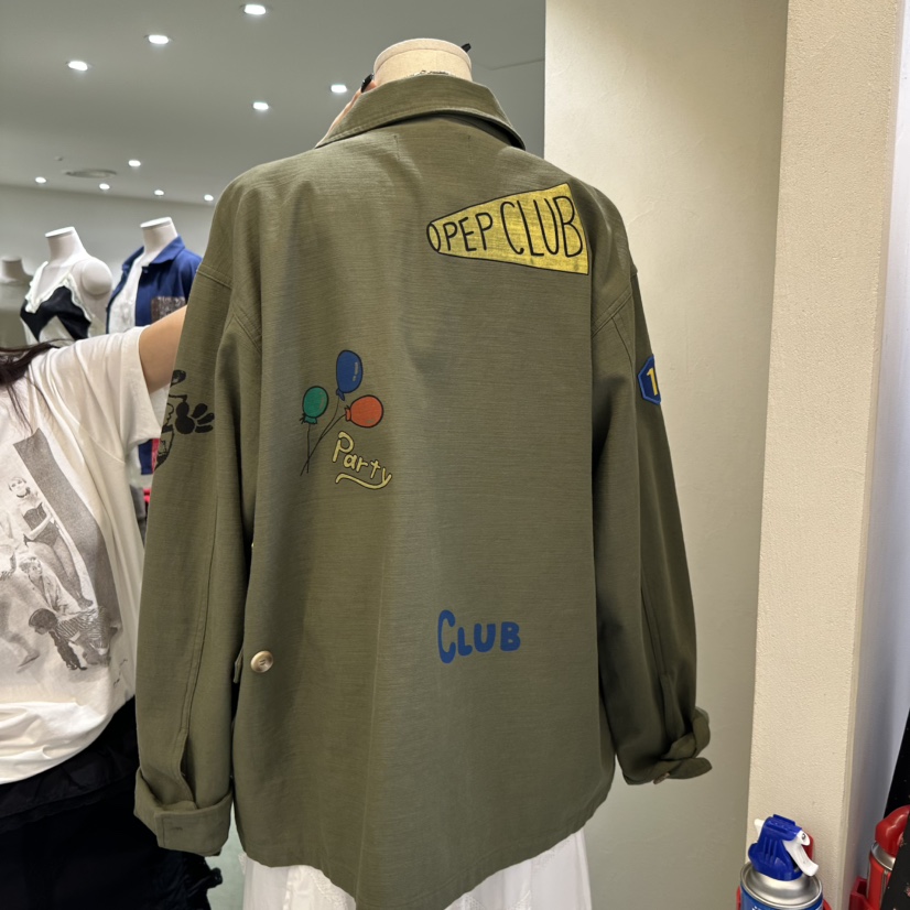 JERRY HALL-P韓國東大門直郵女裝新款休閑時尚夾克刺繡JERRY HALL夾克