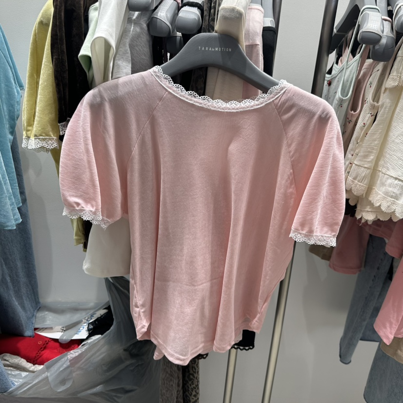 TARABY MOTION韓國直郵實拍女士新品推薦時尚熱賣26春夏T恤TARABY MOTIONT恤圖色2