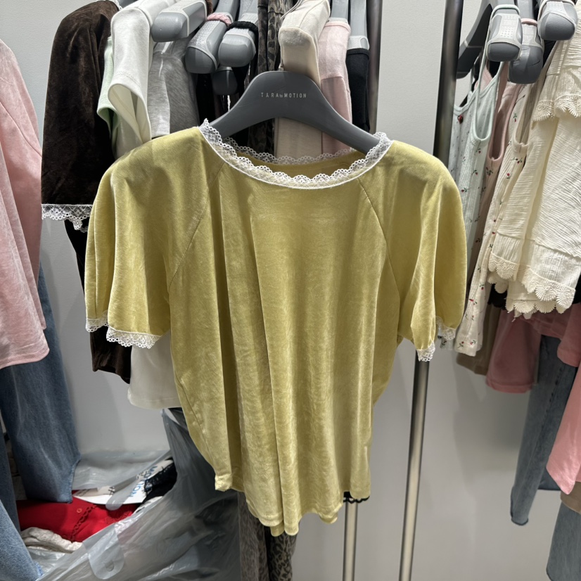 TARABY MOTION韓國直郵實拍女士新品推薦時尚熱賣26春夏T恤TARABY MOTIONT恤圖色3