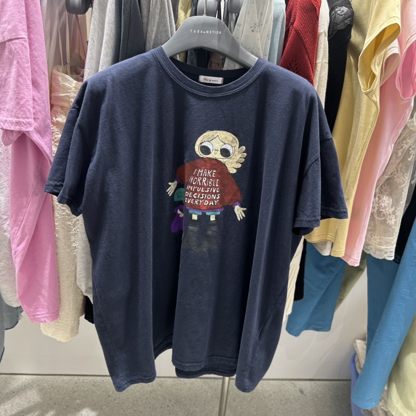 TARABY MOTION韓國代購女裝新款推薦職業26春夏人氣時尚T恤TARABY MOTIONT恤圖色3