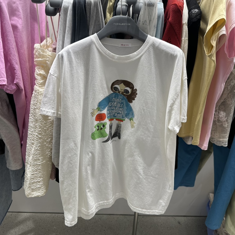 TARABY MOTION韓國代購女裝新款推薦職業26春夏人氣時尚T恤TARABY MOTIONT恤圖色5