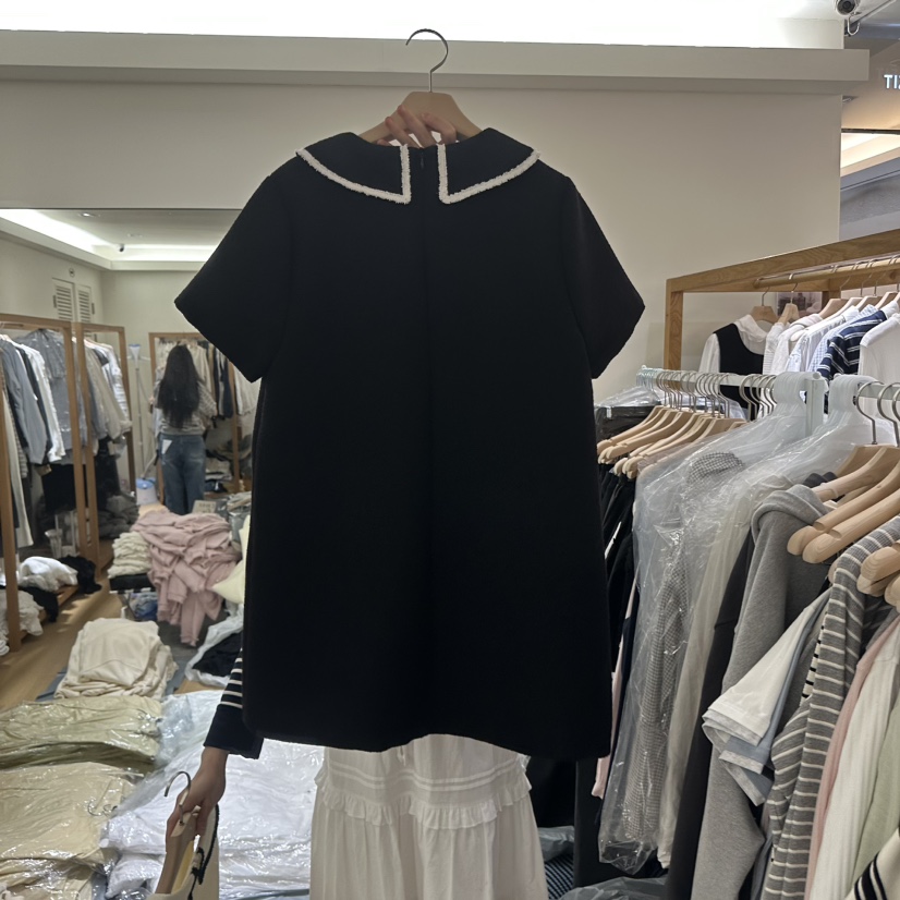 TIZZI韓國代購女裝新品人氣職業推薦休閑26春夏時尚連衣裙TIZZI連衣裙