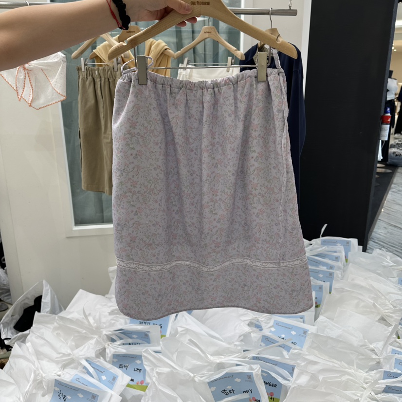OURMOMENT韓國代購女裝新款推薦時尚26春夏人氣半身裙中短裙OURMOMENT半身裙/中短裙圖色3
